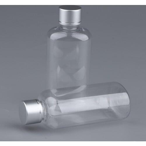 100ml Make Up Cosmetic Bottles with Alumite Screw Caps. Portable Lotion