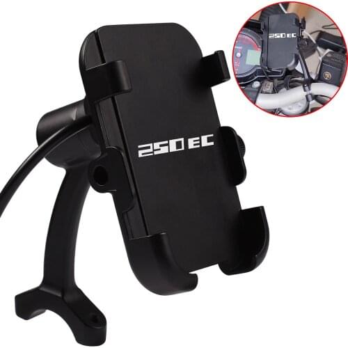 Motorcycle Phone Mount Unbreakable Handlebar Holder Fit All Smartphone For GasGas EC250 2017 2018 2019 2020 2021 Gas Gas EC 250