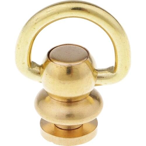 Metal Ball Post With D Ring Rivet Stud Nail Chicago Screw Back Leather Craft