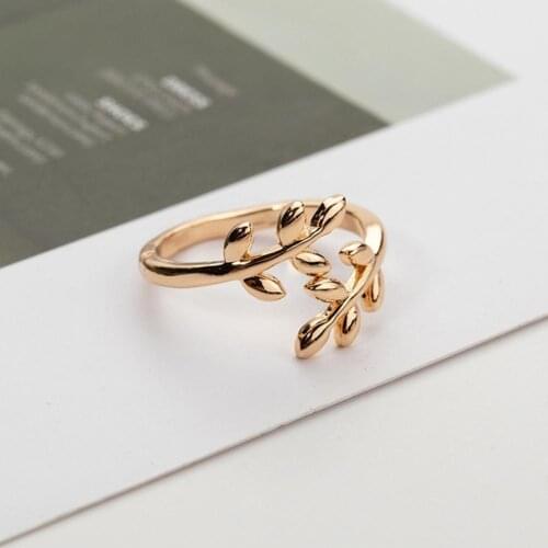Fashion Vintage Unisex Elk Flowers Animal Plant Rings Jewelry
