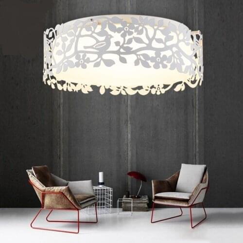 Nordic bedroom lamp Ceiling Lights led European style originality modern restaurant light remote control ZL230