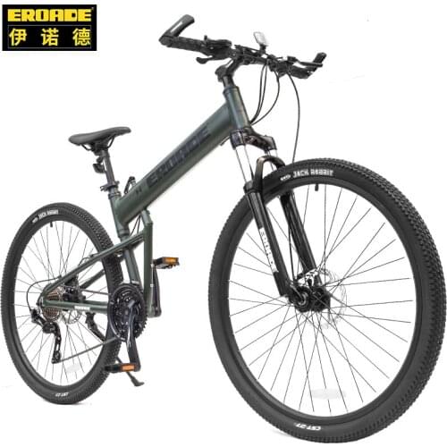 New Store Aluminum Alloy Folding Mountain Bike 29"30Speed Adult Off Road Oil Pressure Disc Brake Cycling For Men And Women