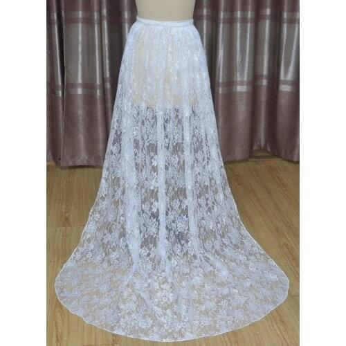 Wedding dress train, Detachable train for wedding dress, Lace train for bridal gown, Bridal overskirt lace, Detachable skirt