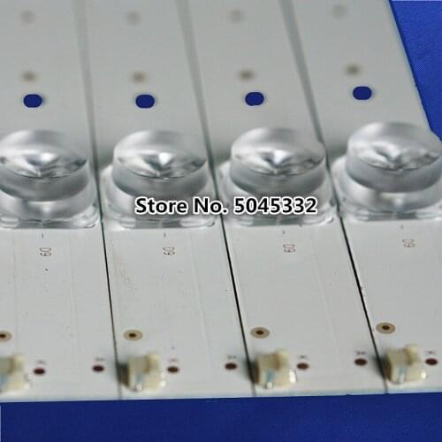4PCS 39inch 40inch 74.5cm LED backlight strip 9lamps LE39D52 LE39D10 0Y39D09-ZC14F-01 OY39D09-ZC14F-01