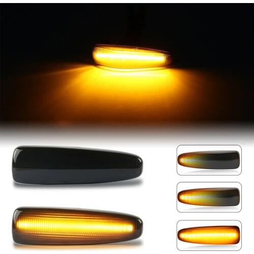 LED Dynamic Side Marker Light Turn Signal Lamp For Mitsubishi Lancer EVO X Outlander Sport Mirage 2014-up #8351A001 Car Styling