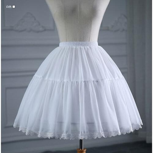 High Quality Sexy Short Petticoat Crinoline Vintage Wedding Bridal Petticoat For Wedding Dresses Underskirt Rockabilly Tutu