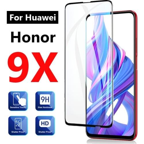 Protective Glass On Honor 9X Premium Screen Protector For Huawei Huwei Honer 9 x pro x9 Honor9X 9xpro Tempered Film Ultra-thin