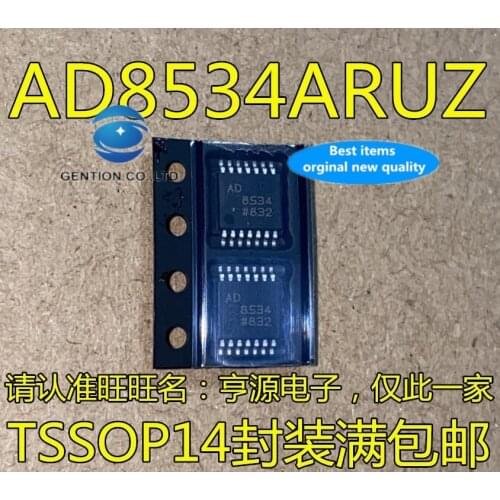10PCS AD8534 AD8534ARU AD8534ARUZ operational amplifier chip in stock 100% new and original