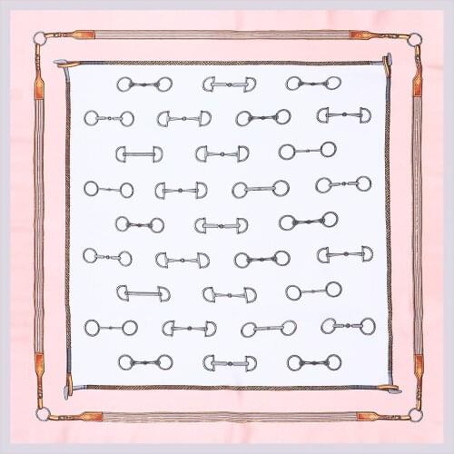 2021 Designer Brand Luxury Women 60cm style professional ladies professional simulation silk scarf small square female bow ties