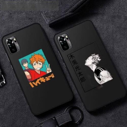 Haikyuu volleyball boy Phone Case For Huawei P40 P20 P30 Mate 40 20 10 Lite Pro Nova 5t P Smart 2019