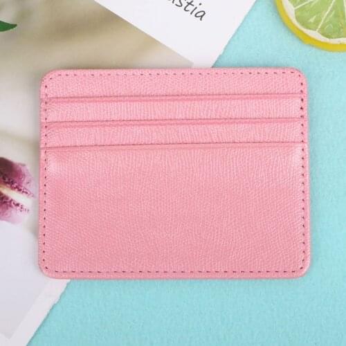 Card Holder Slim Bank Credit Card ID Cards Coin Pouch Case Bag Wallet Organizer LX9F