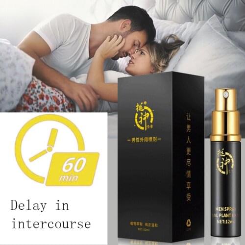 12ML Erectile Lubricant Delay Spray Male Sex Products Delay Spray Effective Ejaculation Long-term Desensitization Spray