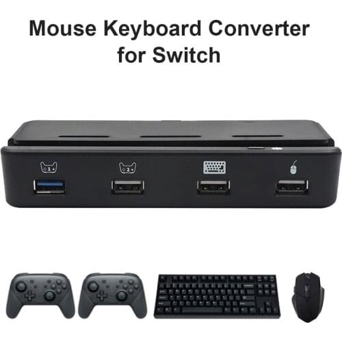 Gamepad PUBG Mouse Keyboard Converter Controller Docking Station Adapter Portable for Nintend Switch TV Dock PS4/PS3/XBOX ONE