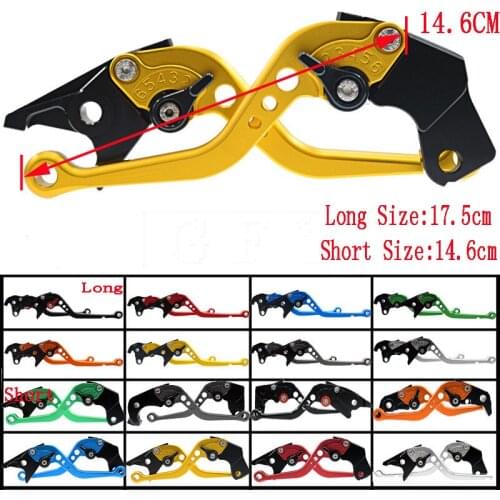 Short&Long For Honda CBR300R CB300F FA CBR250R GROM CBR500R CB500F X Motorcycle Adjustable CNC Brake Clutch Levers