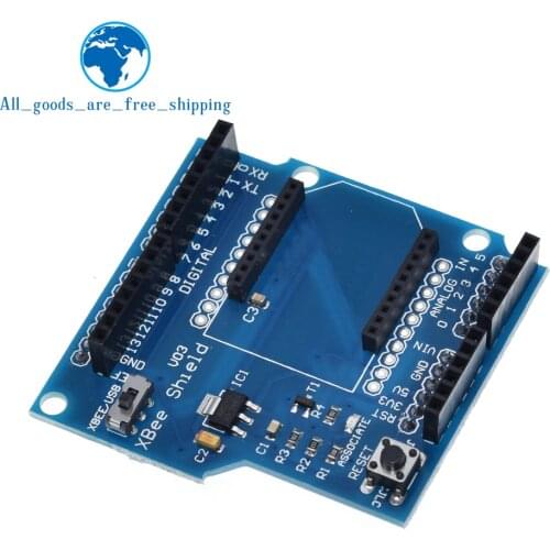 Bluetooth XBee Shield V03 Module Wireless Control For XBee ZigBee Board For Arduino Serial Adapter Module FT232RL IC 3.3V 5V IO