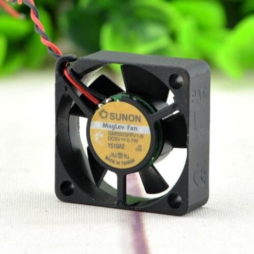New original 5V 3cm 3010 0.7W GM0503PV1-8 ultra-thin magnetic motor mute fan