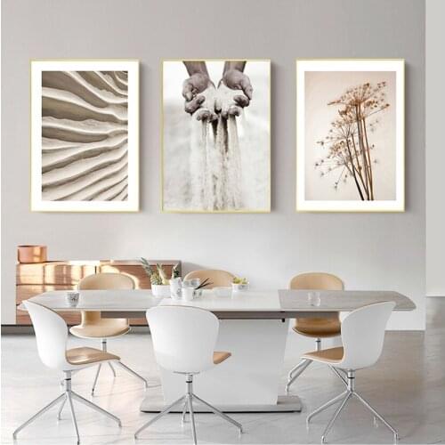 Print Painting Wall Art Landscape Picture Home Decoration Abstract Sand Desert Autumn Flower Nature Scenery Nordic Canvas Poster