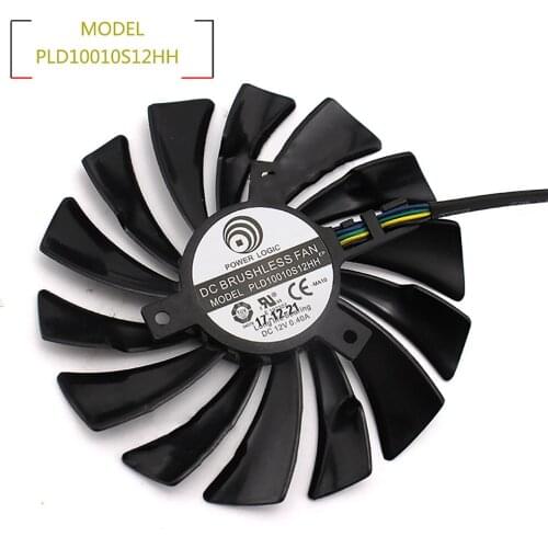 PLD10010S12HH Graphics Card Cooling Fan for GeForce GTX 960 GAMING 4G Video Card Cooler Fan Repair Parts DC 12V 0.40A