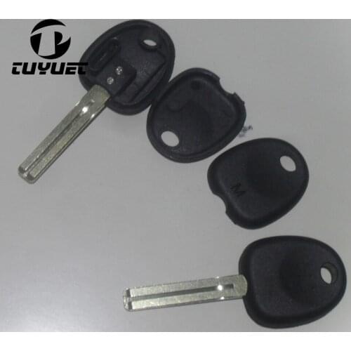 Replacement FOB Car Key Blanks Case For Hyundai Verna/I30/IX35 Transponder Key Shell TOY48 Blade With Logo