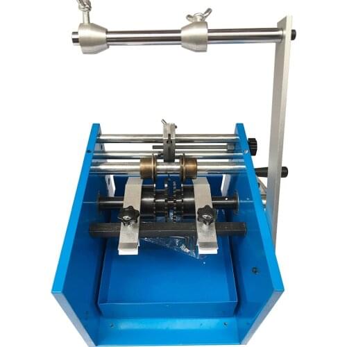 Manual U type bulk & taped resistance Resistor cutting forming machine cutter / U type belt type forming Machine