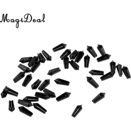 Pack 40 Nylon Standard Dart Flights Protectors Savers Gear Accessories - Durable & Long Lasting