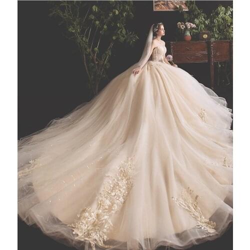 Omantic Lace Appliqued Mermaid Wedding Dresses with Removable Train 2021 New Illusion Wedding Dress Bridal Gown Robe de Mariage