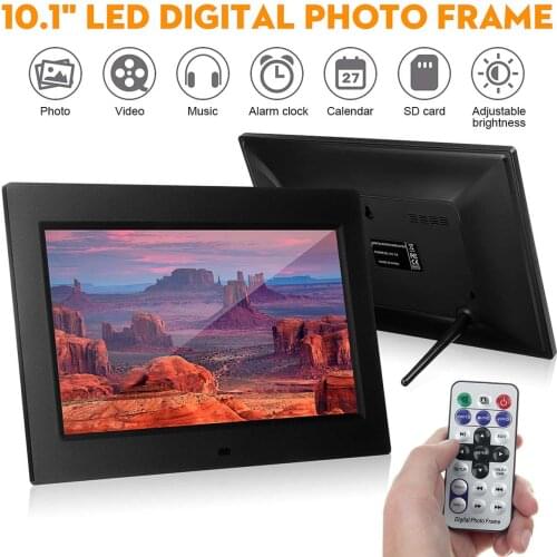 10.1/7inch Frame Shape Beautiful Design HD 1024 * 600 10inch Tablet Shaped Digital Clocks Super Multuifunction Uk Plug Adapter