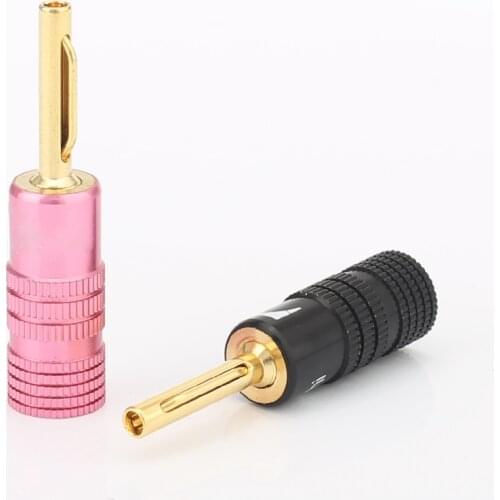 12Pcs BA1434 HIFI Speaker Cable Wire Plug Banana Plug DIY Speaker Cable Audiophile