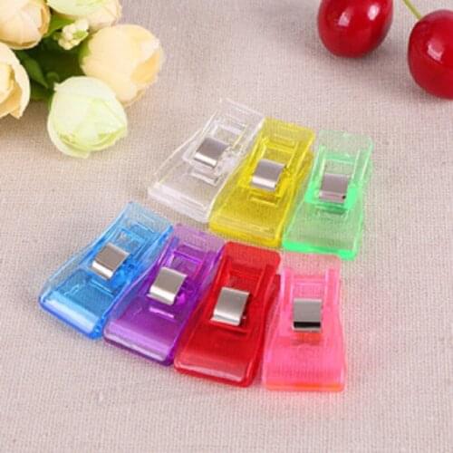 6/10 Pieces Paperclip Set Document Memo Clip Binding Clip Paperclip Clip Office Office Binding Supplies Small Clip Color Random