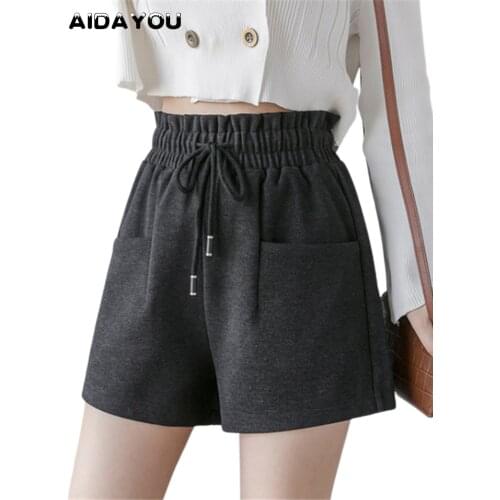 AIDAYOU Women's Wool Shorts