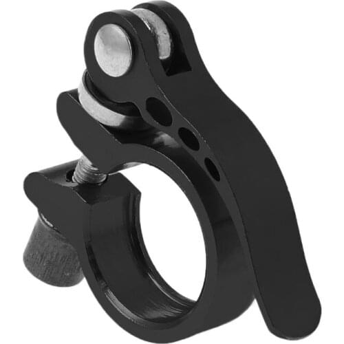 Aluminum Alloy Seatpost Clamp Quick Release MTB Cycling 28.6 Seat Bike Accessory X3UA