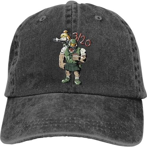 Isabelle Baseball Cap Men Doom Slayer Shooting Games Caps colors Women Summer Snapback Caps