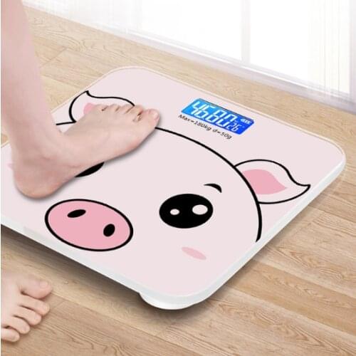Lovely style Body Fat Scale Scales Smart Wireless LED Digital Bathroom Weight Scale Body Composition Analyzer Weighing Scale