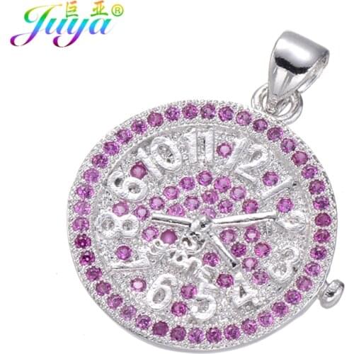 DIY Bijoux Jewellery Supplies Gold/Rose Gold Watch Necklaces & Pendants For Women Girls Handmade Souvenir Jewelry Making