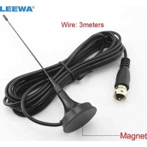 LEEWA Car F Active aerial with built-in amplifier for digital TV #CA918