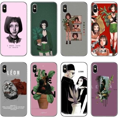 Leon Matilda Natalie Portman Soft Phone Case For Samsung Galaxy M30 A70 A60 A50 A40 A30 A10 A9 A8 A6 J8 J4 J6 Prime Plus 2018