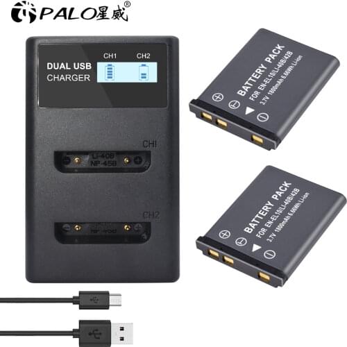 Li-40B Li 40B Li-42B Li 42B Battery + LCD USB Charger for Olympus for FUJIFILM fuji NP-45 NP 45 NP45 NP 45A 45B 45S EN-EL10