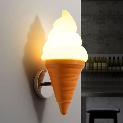 Ice Cream Wall Sconces Wall Lamp for Dining Room Bar Restaurant Creative Decor Modern Led Lighting Fixtures Industrial Luminaire