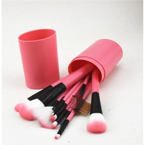 Makeup Brushes Set Professional 12pcs Make Up Brushes for Foundation Powder Concealers and Eyeshadow with Storage Box