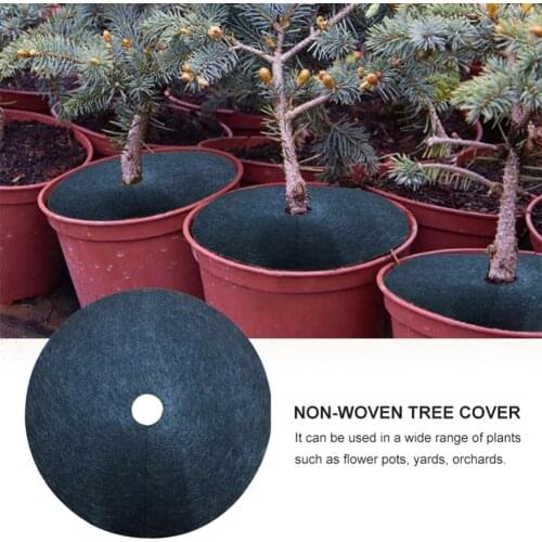 Non-woven Tree Cover Felt Cloth Prevention Cover Cloth Herbicide Breathable Moisturizing Degradable Cloth For Garden Plants