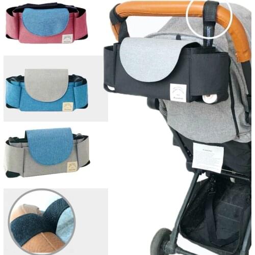 New Arrival Stroller Organizer Stroller Accessories Nappy Bag Large Baby Carriage Pram Buggy Cart Bottle Bag For Mother&Kids