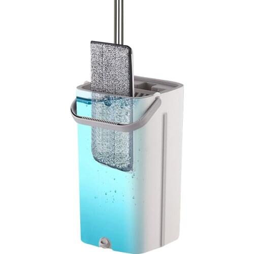 Mop magic Floor Squeeze squeeze mop with bucket flat bucket rotating mop for wash floor house home cleaning cleaner easy 2020new