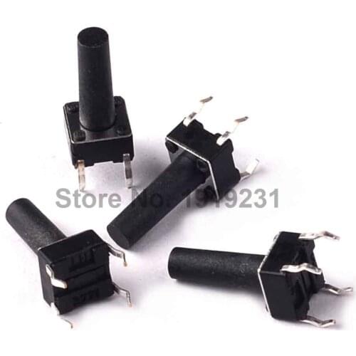 100PCS 6x6x14mm Tactile Push Button Switch 6*6*14mm