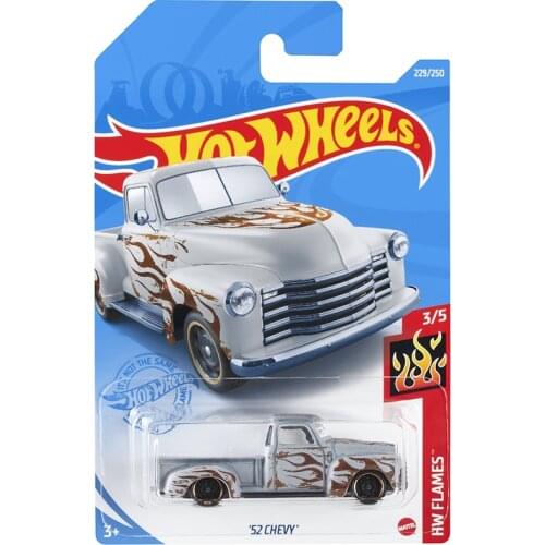 2021-229 Hot Wheels Cars 52 CHEVY 1/64 Metal Diecast Model Collection Toy Vehicles