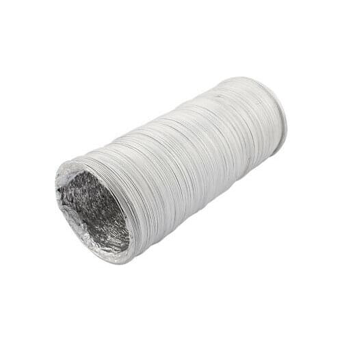 6 Inches Aluminum Foil Hose Ducting Flexible Pipe Ventilation 10M Length w Clamp