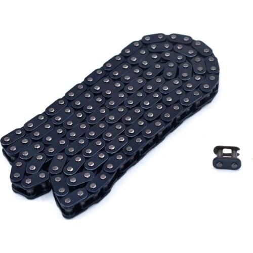 T8F Chain 136 links For 2 Stroke 47cc 49cc Chinese Mini Dirt ATV Quad 4 Wheeler Pocket Bike Minimoto With Spare Master Link