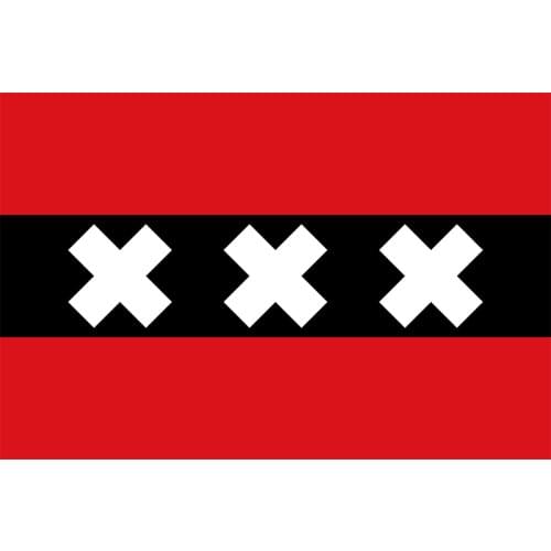 Amsterdam Flag Yehoy hanging 90*150cm For Decoration