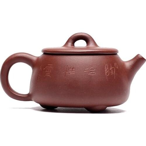 Chinese Yixing Teaware Teapots purple clay Teapot Stone scoop Pot Chinese Zisha Tea Pots Drinkware