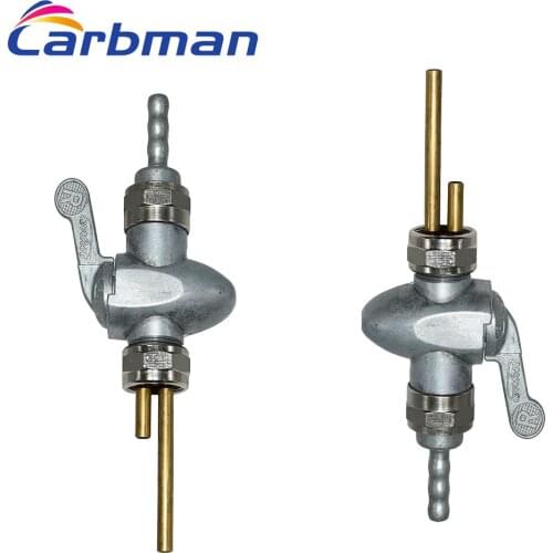 Carbman 2pcs Fuel Valves Petcock Switch Tap for BMW R25/3 R26 R27 R50/5-R75/5 R60/6-R90S R50/5 R60/5 R75/5 R75/6 R90/6 R90S A32F