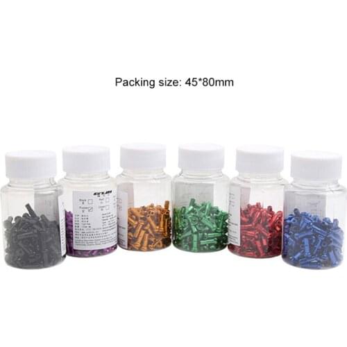 100 PCS Color Spoke Cap Mountain Bike Steel Wire Cap Aluminum Alloy Spoke Cap Mountain Bike Inner Diameter 2mm Color Strip Cap